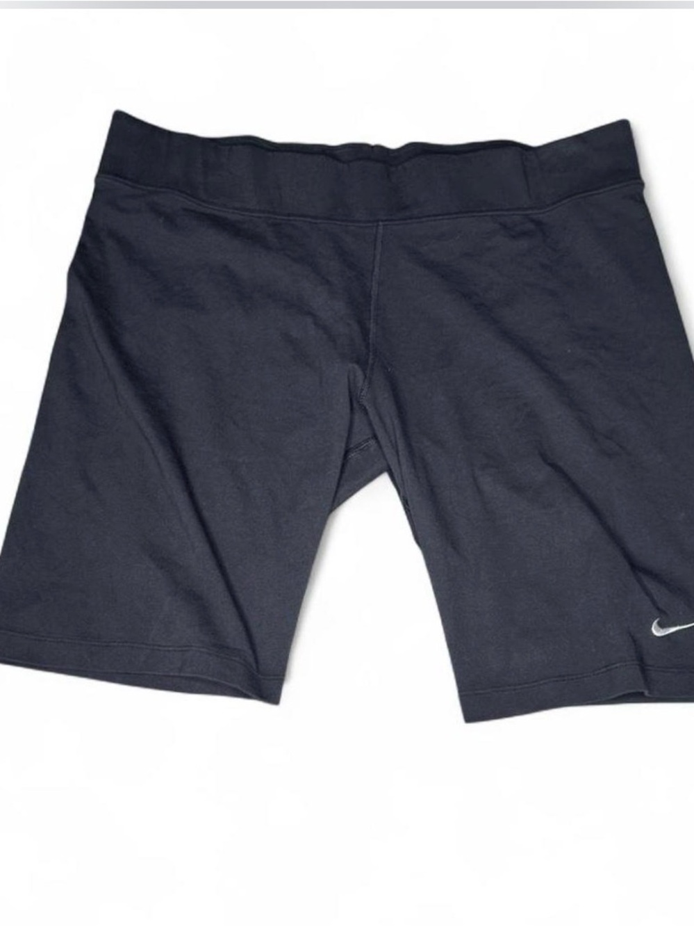 Nike Black Performance Bike Shorts with Swoosh